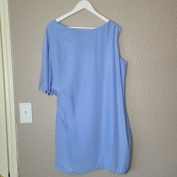 Marie Oliver one Shoulder Silk Dress - Picture 8 of 8